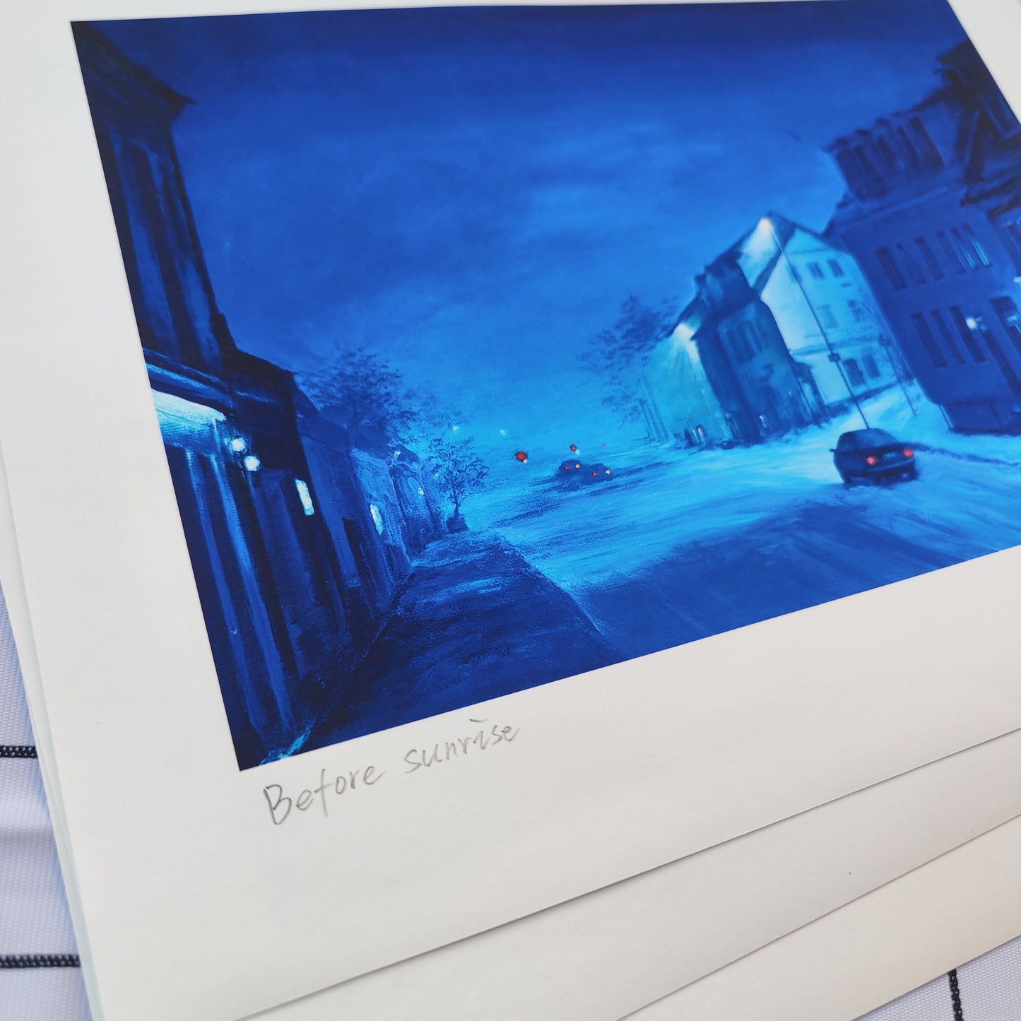 Before sunrise / Prints
